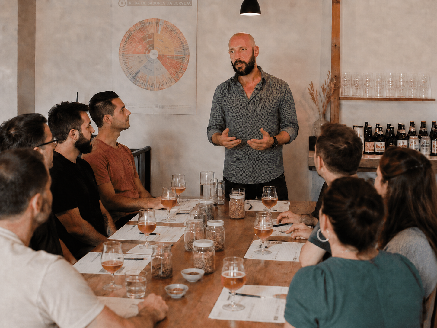 Atelier de dégustation de bière artisanale animé en entreprise